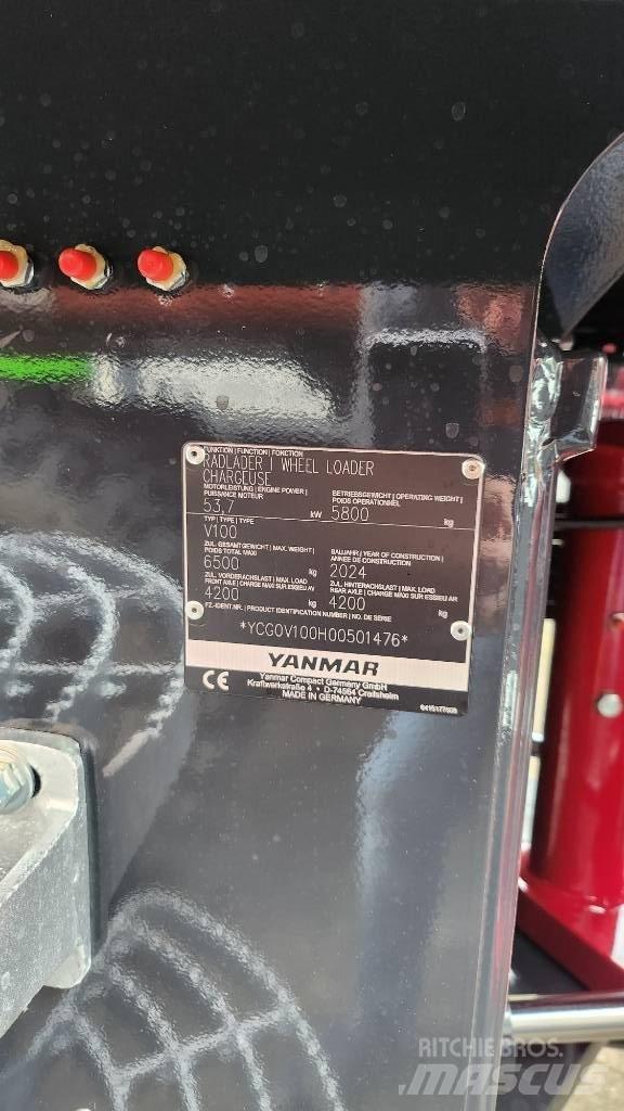 Yanmar V100/5 Kolesové nakladače