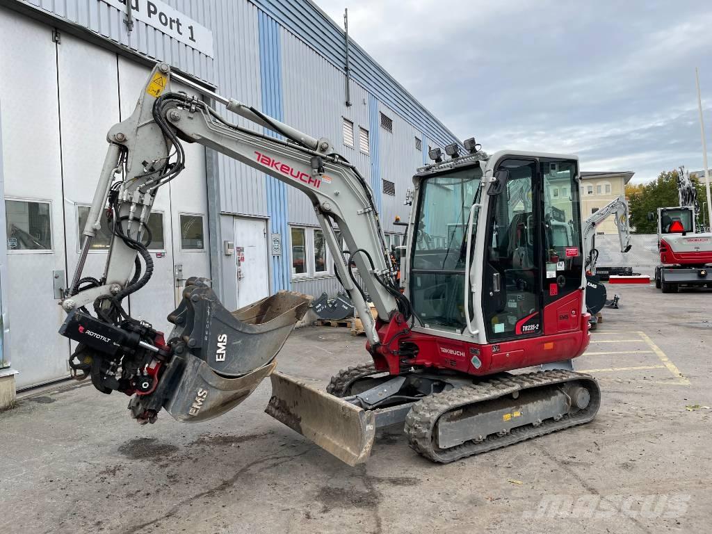 Takeuchi TB 235-2 Mini rýpadlá < 7t