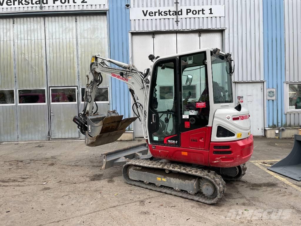 Takeuchi TB 235-2 Mini rýpadlá < 7t