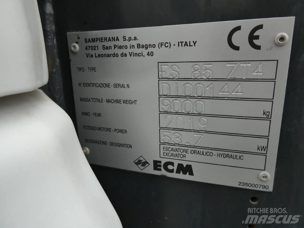 ECM ES 85 ZT4 Midi rýpadlá 7 t - 12 t