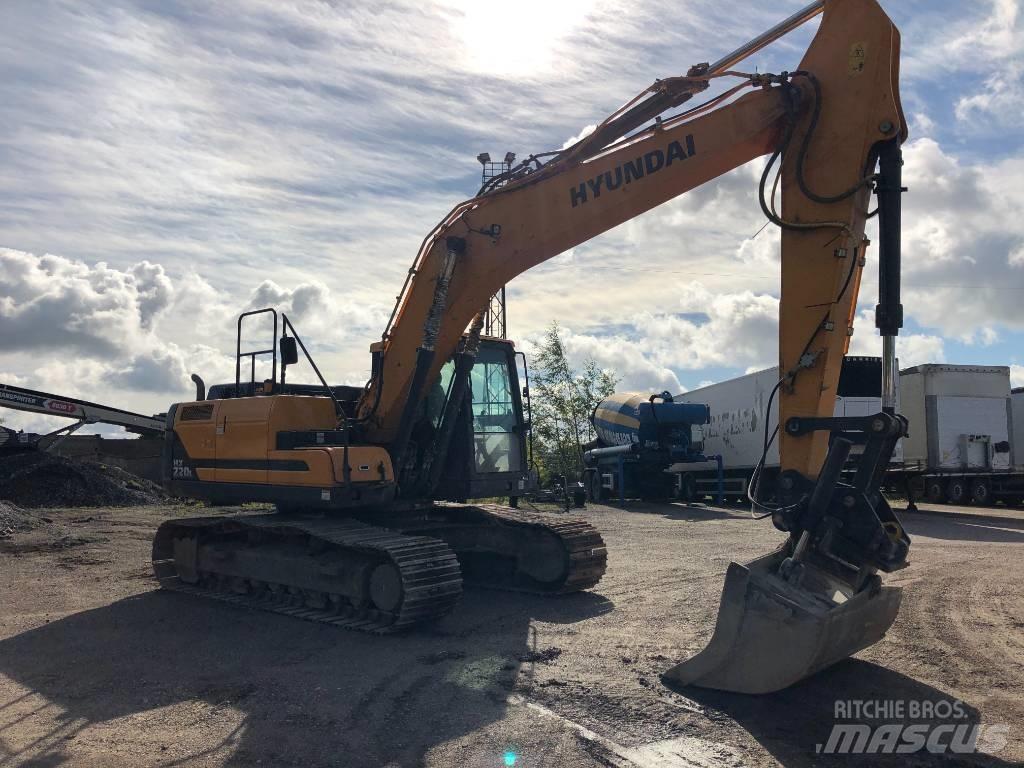 Hyundai HX 220 L Pásové rýpadlá