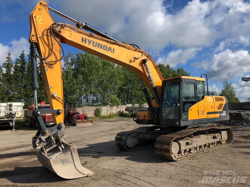 Hyundai HX 220 L Pásové rýpadlá