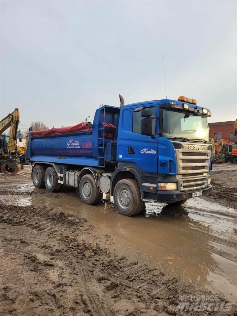 Scania R 420 8X4 Ramenové nosiče kontajnerov