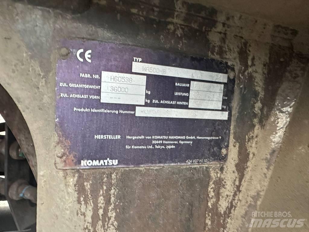 Komatsu WA 500-6 Kolesové nakladače