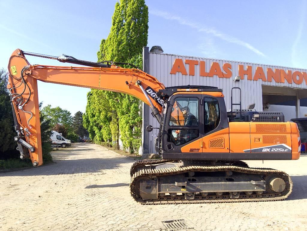 Doosan DX225LC-7 Pásové rýpadlá