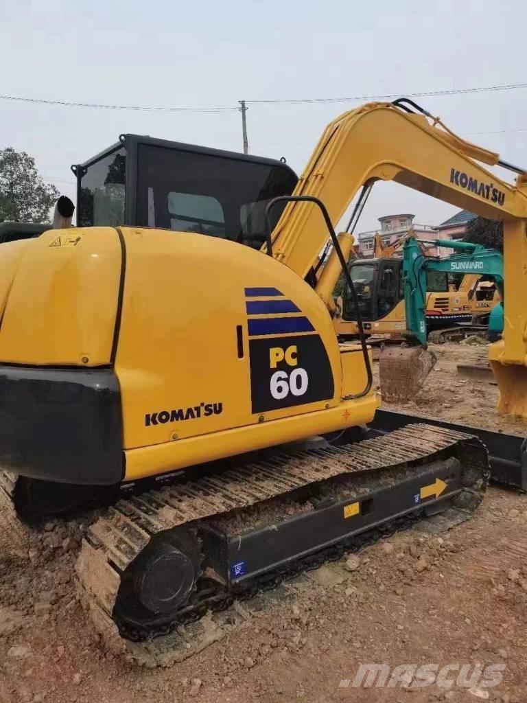 Komatsu PC 60-8 Pásové rýpadlá