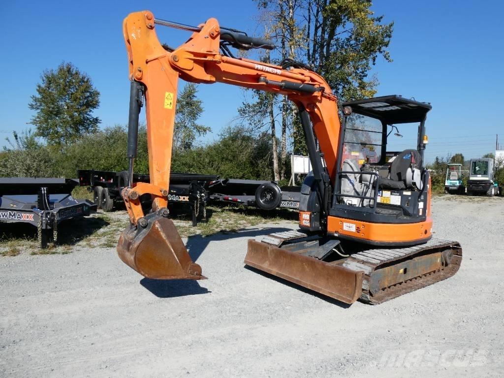 Hitachi ZX 55 UR-5B Mini rýpadlá < 7t