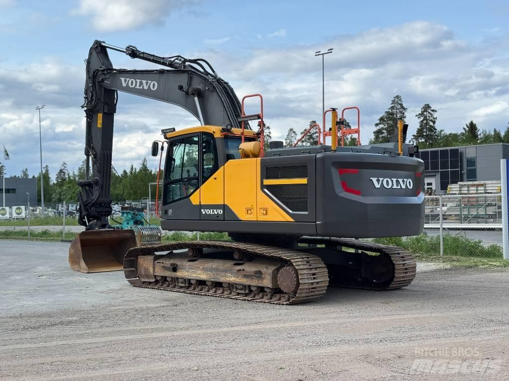 Volvo EC 250 E Pásové rýpadlá