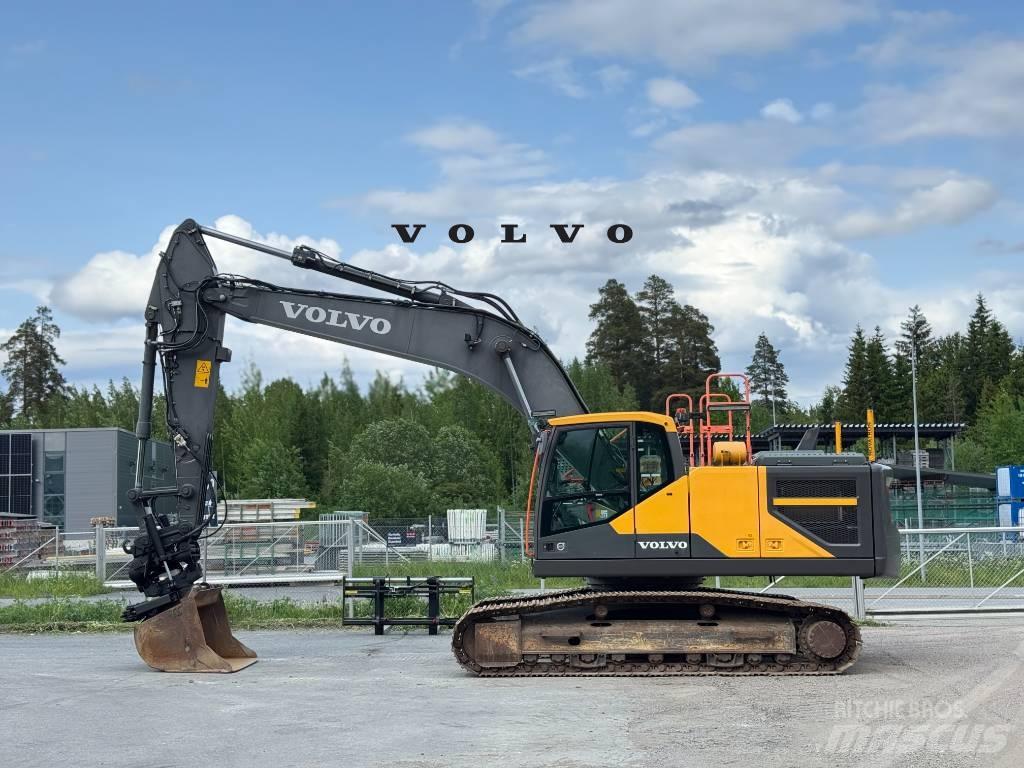 Volvo EC 250 E Pásové rýpadlá
