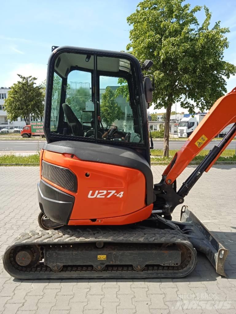 Kubota U 27-4 Mini rýpadlá < 7t