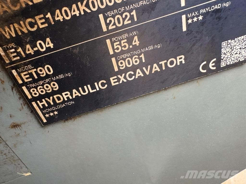 Wacker Neuson ET 90 Midi rýpadlá 7 t - 12 t