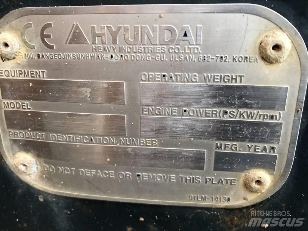 Hyundai 140 LC9 Pásové rýpadlá
