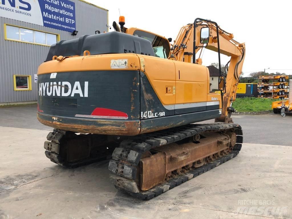 Hyundai 140 LC9 Pásové rýpadlá