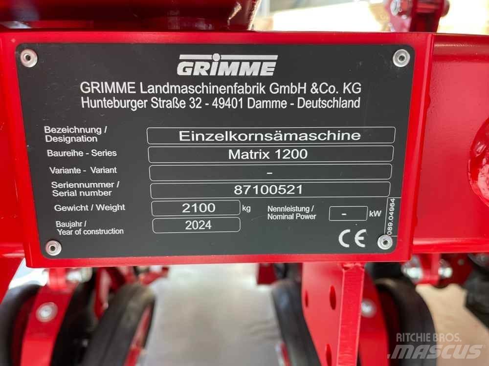 Grimme MATRIX 1200 Ďalšie poľnohospodárske stroje