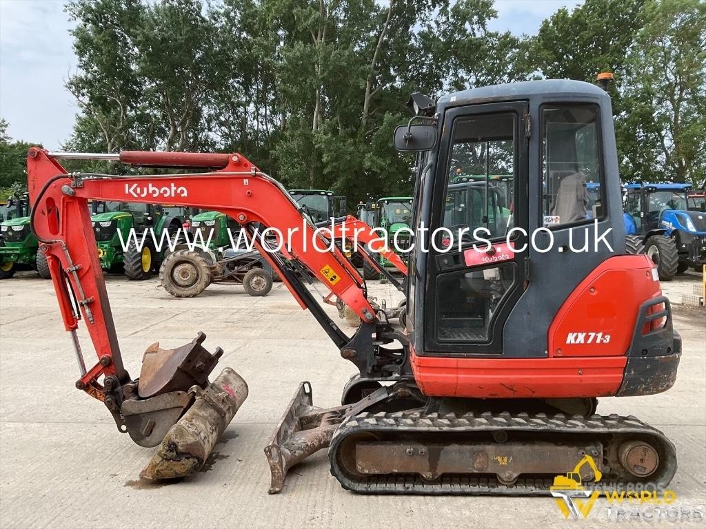 Kubota KX 71-3 Mini rýpadlá < 7t
