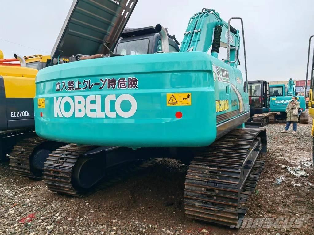 Kobelco SK200D Pásové rýpadlá