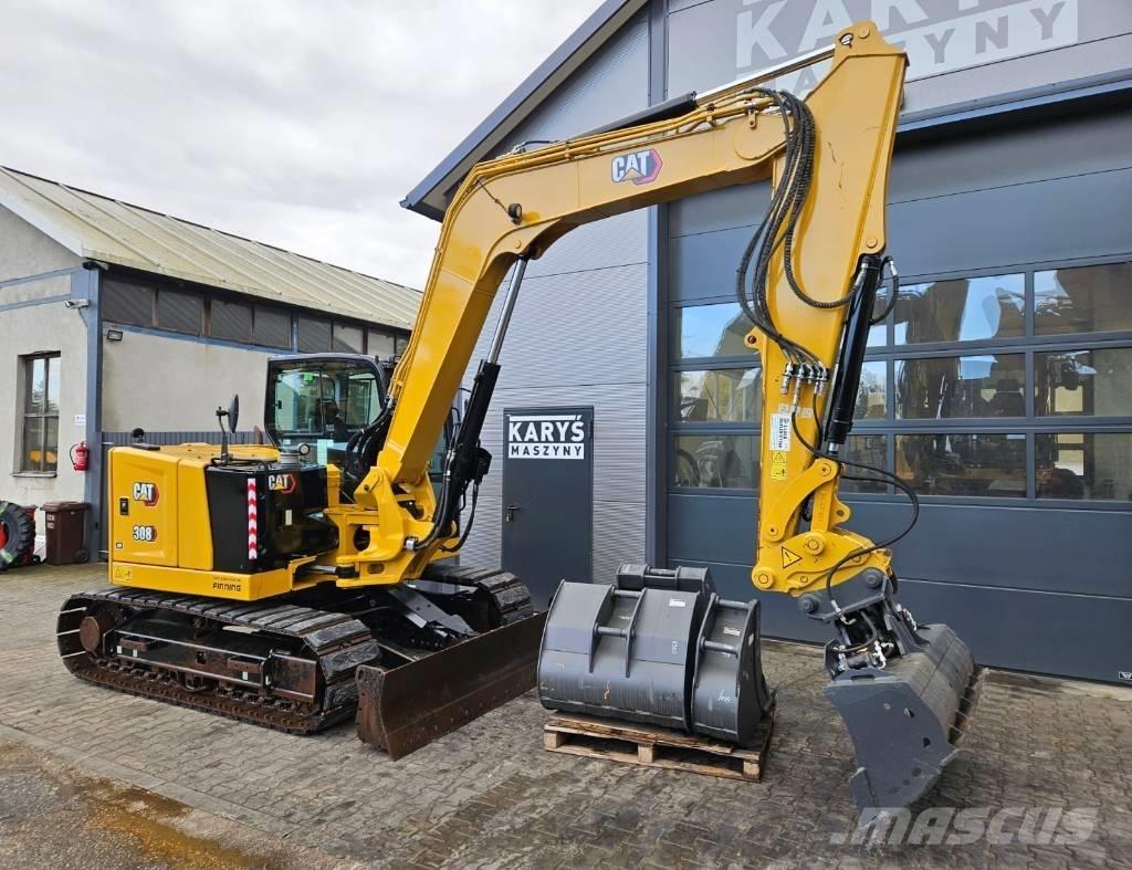 CAT 308 CR Midi rýpadlá 7 t - 12 t