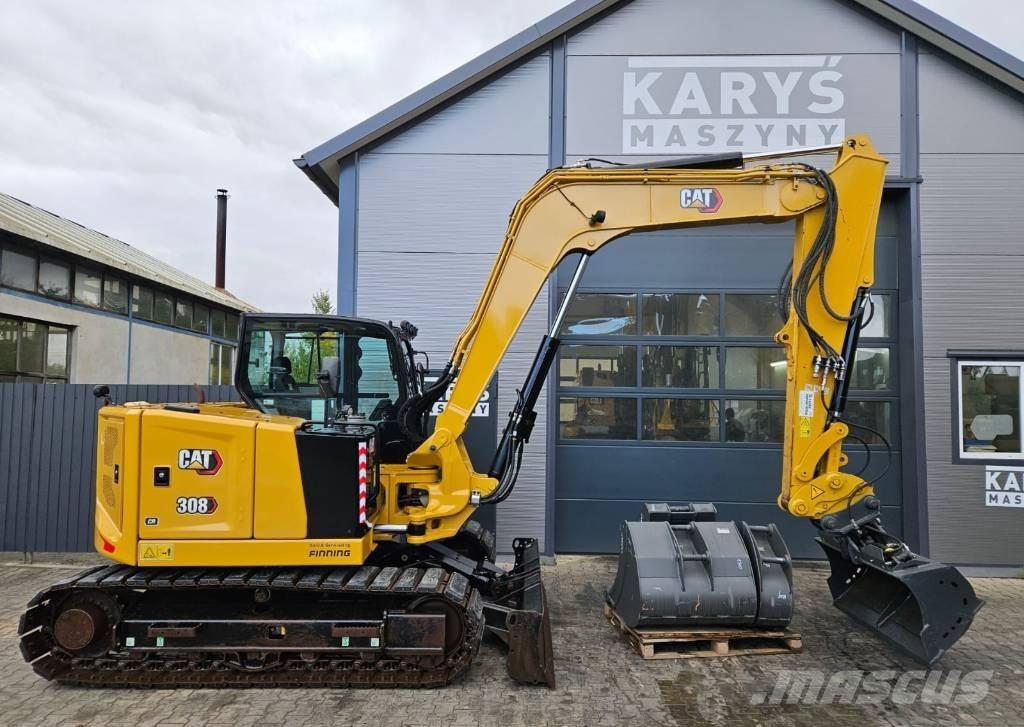 CAT 308 CR Midi rýpadlá 7 t - 12 t
