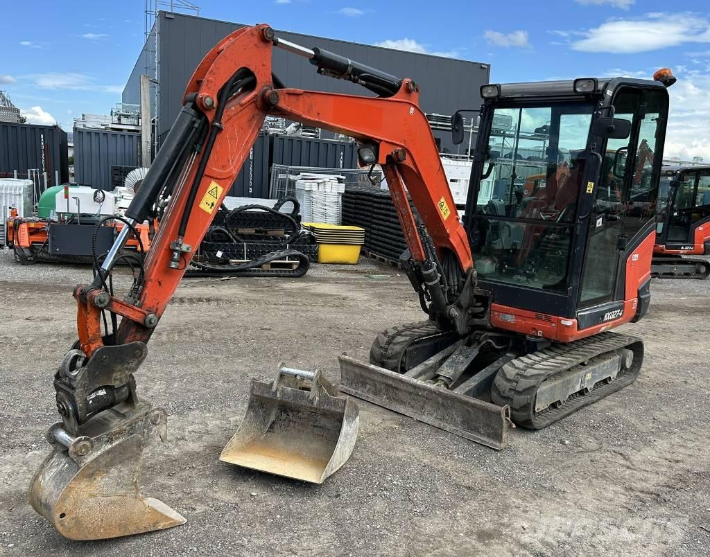 Kubota KX 027 Mini rýpadlá < 7t