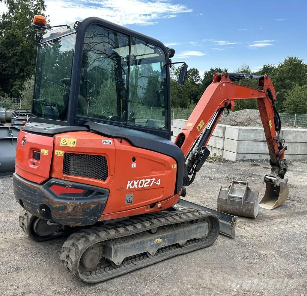 Kubota KX 027 Mini rýpadlá < 7t