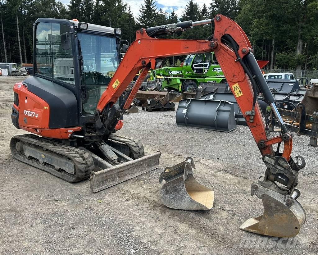 Kubota KX 027 Mini rýpadlá < 7t