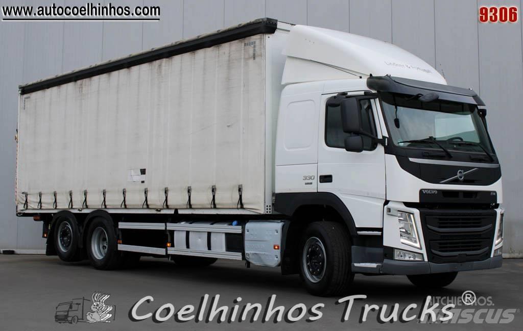 Volvo FM 330 Nákladné vozidlá s bočnou zhrnovacou plachtou