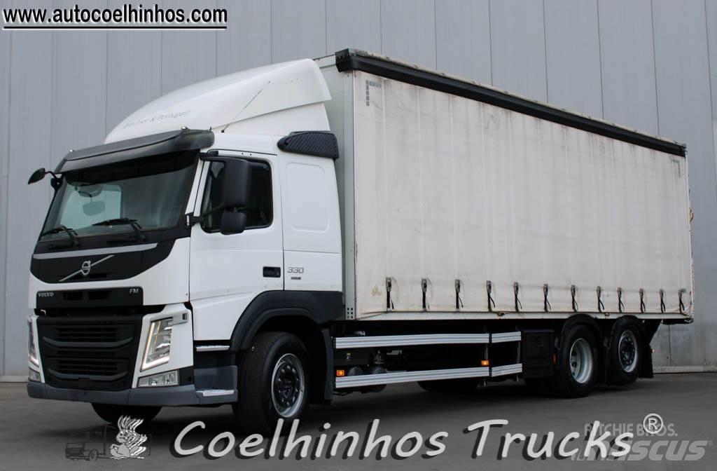 Volvo FM 330 Nákladné vozidlá s bočnou zhrnovacou plachtou
