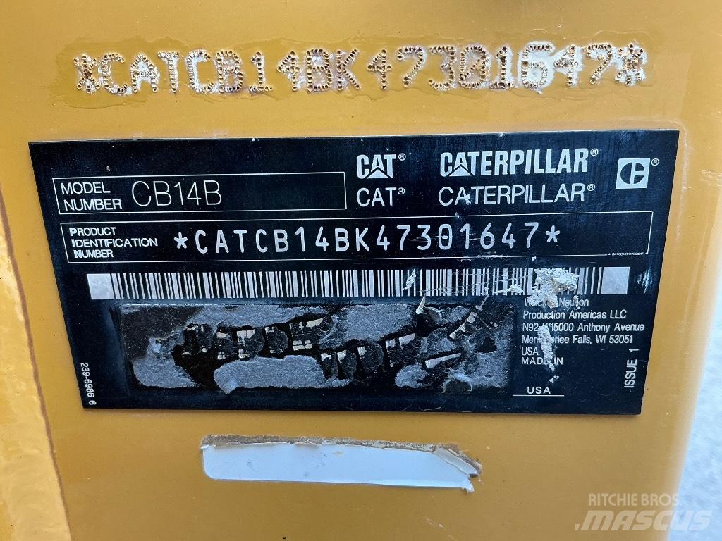 CAT CB 14 B Tandemové valce