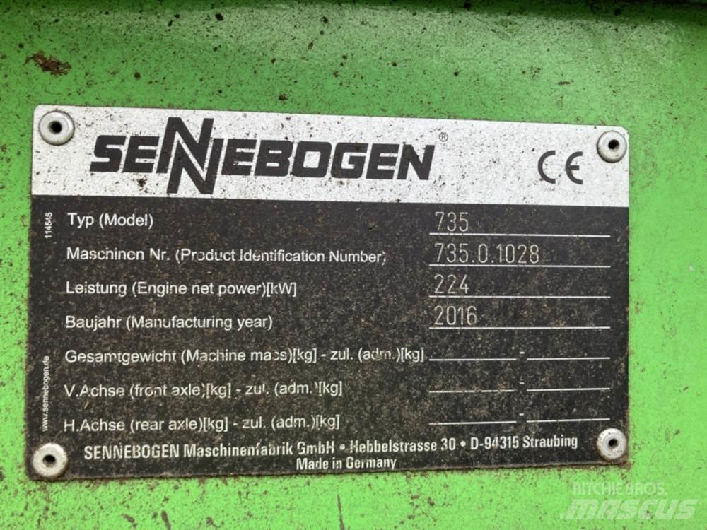 Sennebogen 735E Stroje pre manipuláciu s odpadom