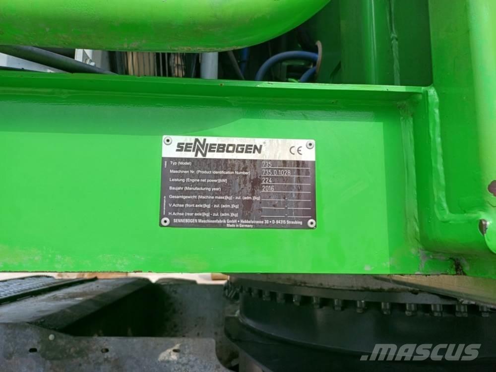 Sennebogen 735E Stroje pre manipuláciu s odpadom