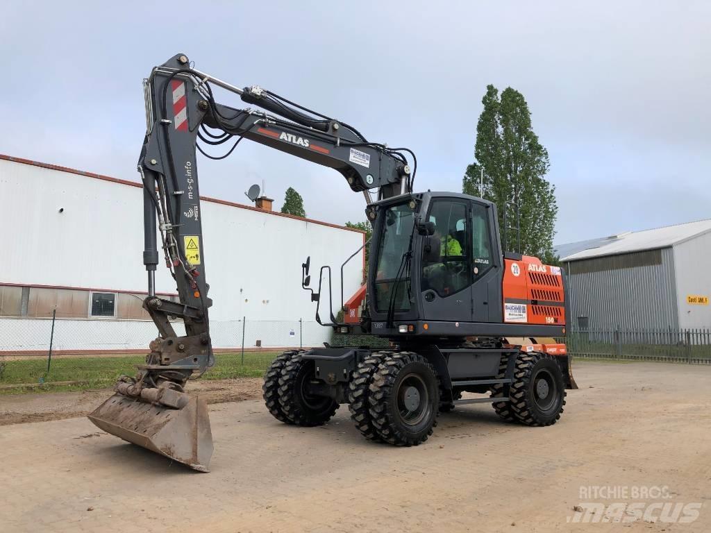 Atlas 150 W Kolesové rýpadlá