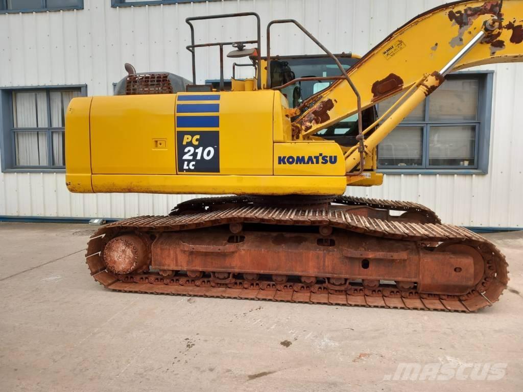 Komatsu PC210LC-10 Pásové rýpadlá