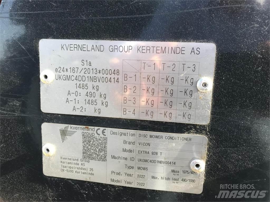 Vicon Extra 928T Žacie stroje