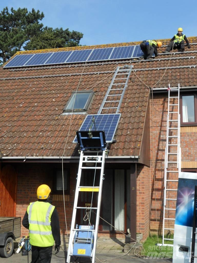 Geda Solarlift Kladkostroje, navijaky a stavebné výťahy