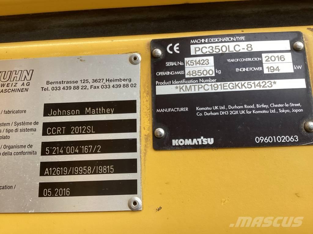 Komatsu PC 350 LC-8 Demolačné rýpadlá