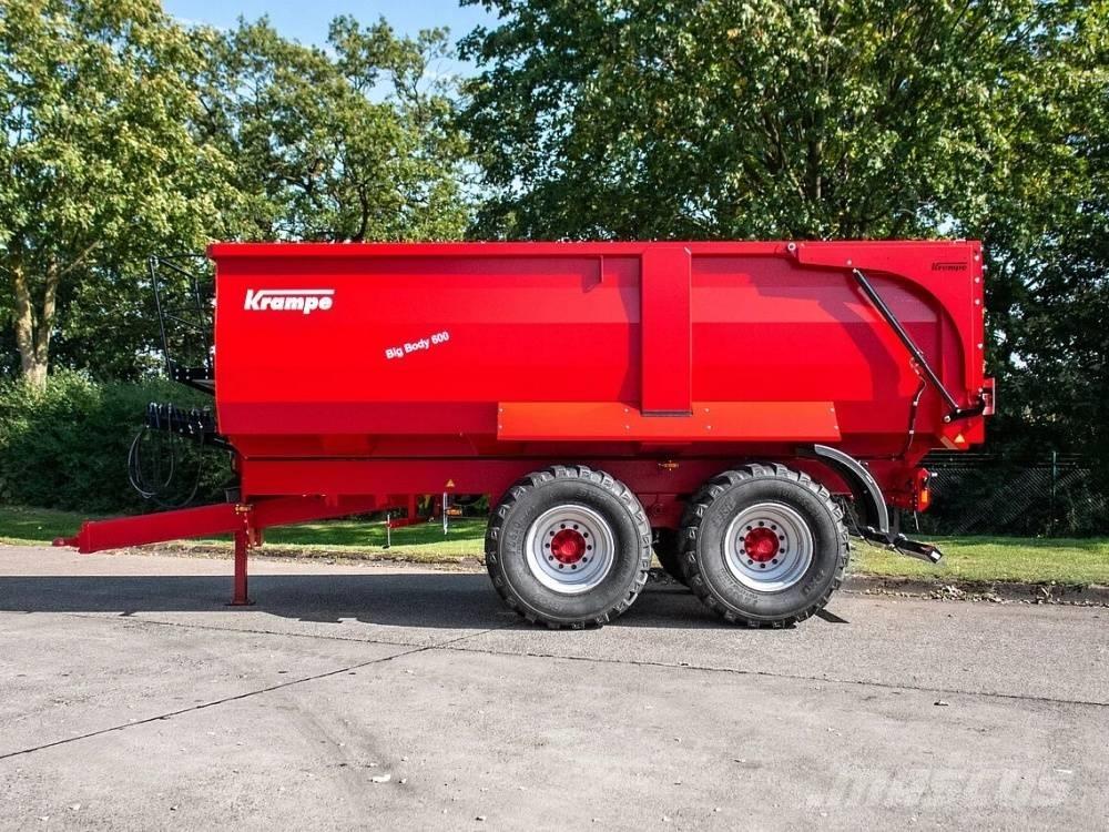 Krampe Big Body 600 Vyklápacie prívesy