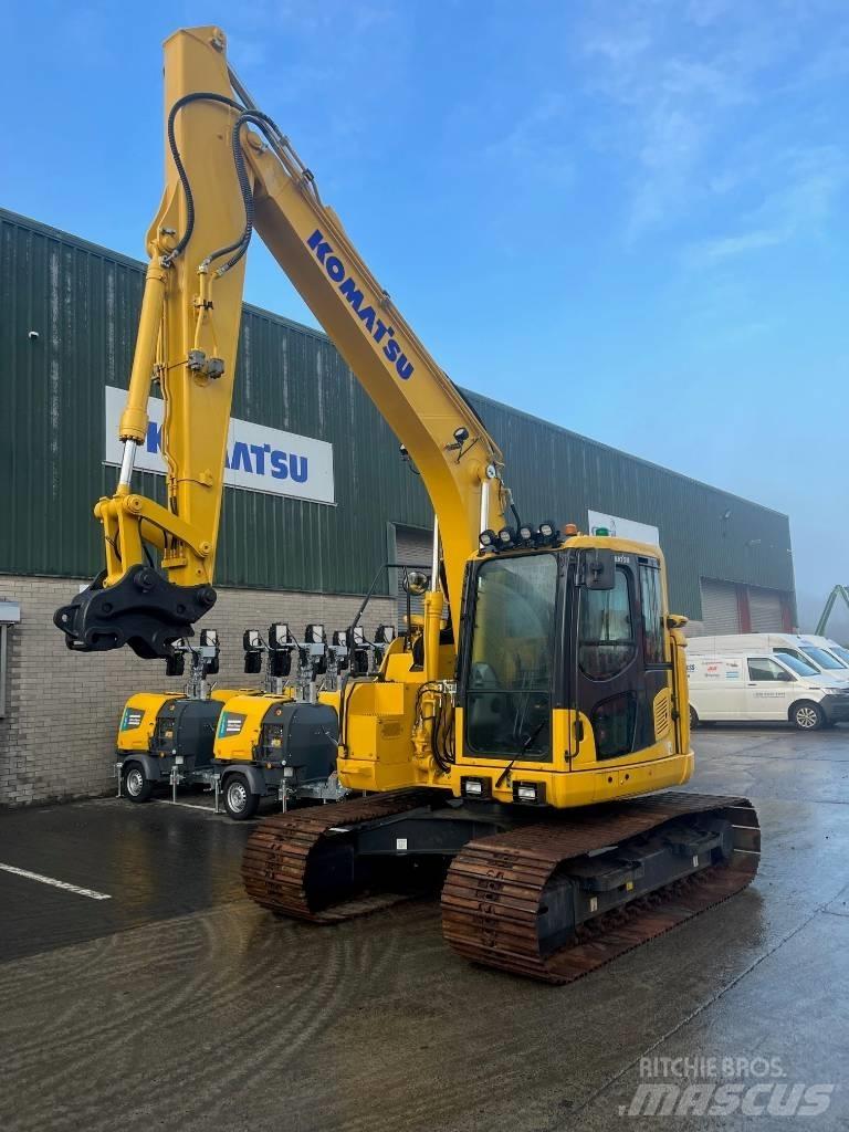 Komatsu PC138US-11 Pásové rýpadlá
