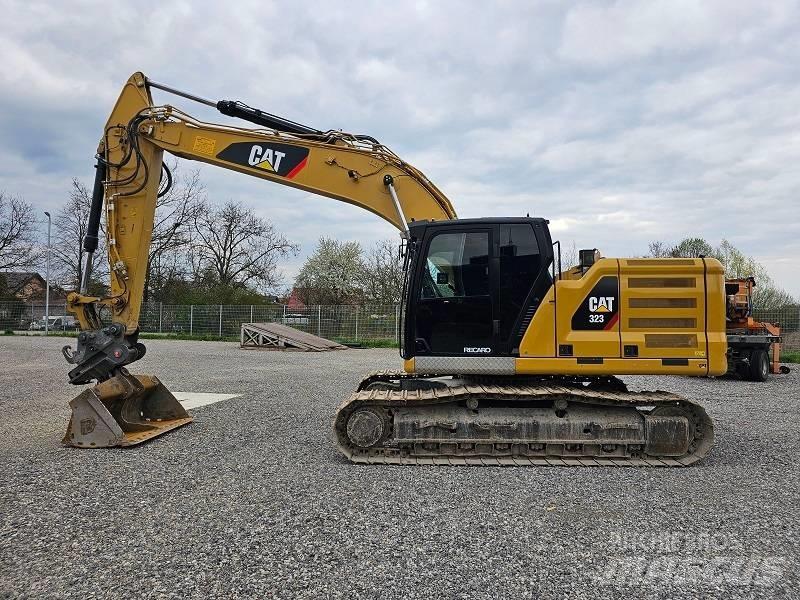 CAT 323-07B Pásové rýpadlá