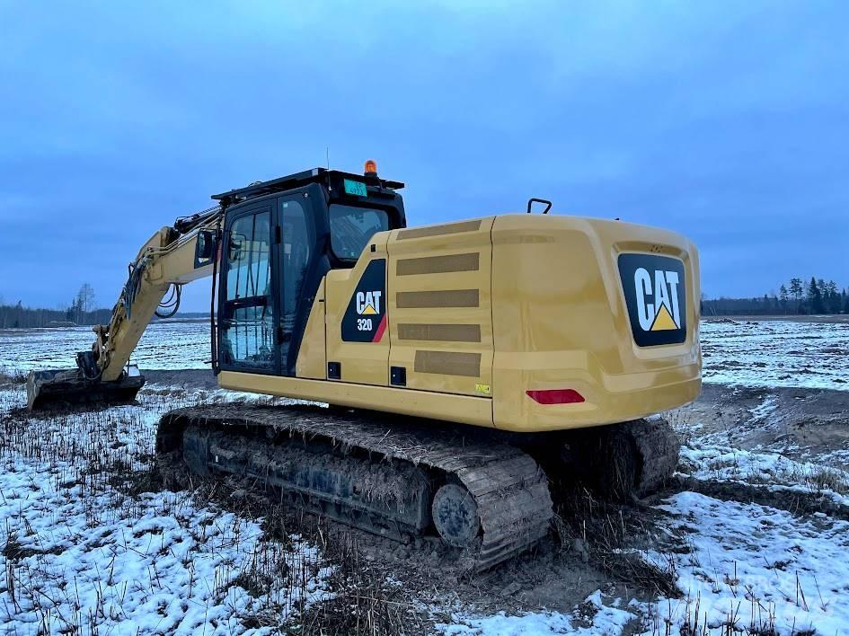 CAT 320 Pásové rýpadlá