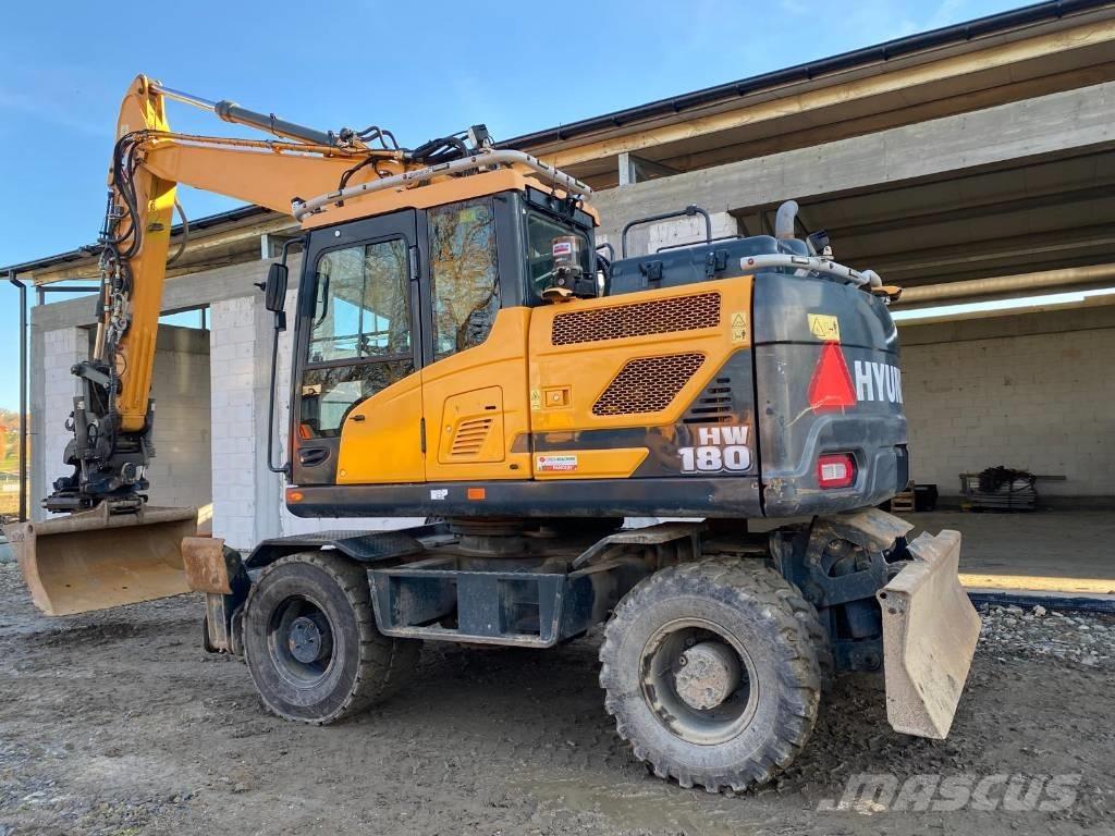 Hyundai HW 180 Kolesové rýpadlá