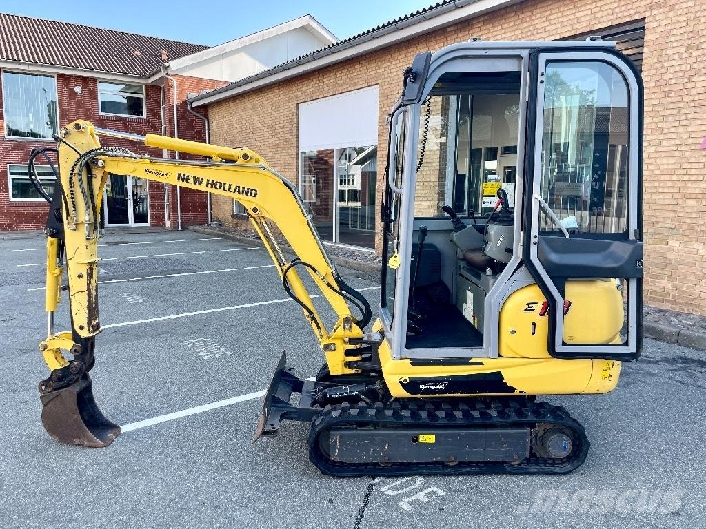 New Holland E 18 C Mini rýpadlá < 7t