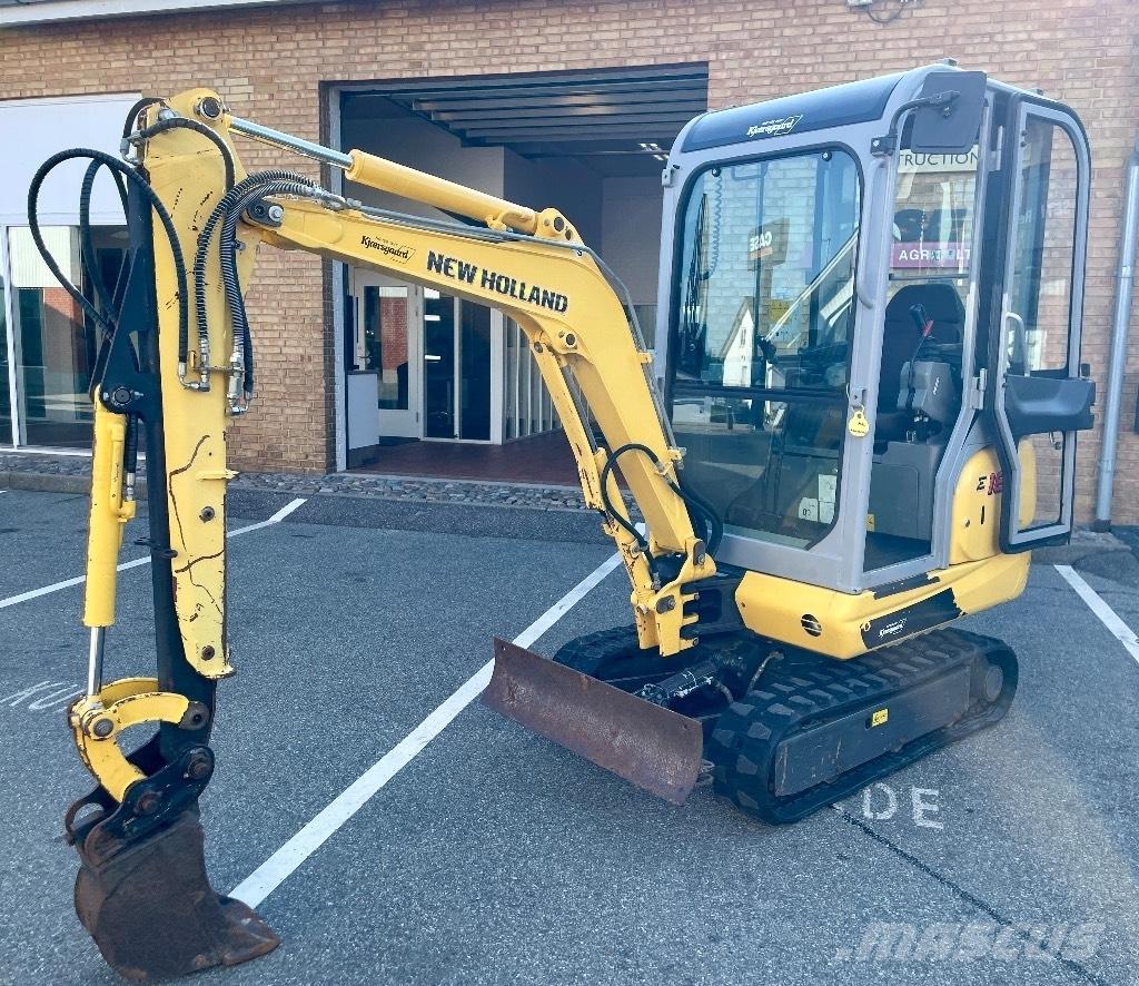 New Holland E 18 C Mini rýpadlá < 7t