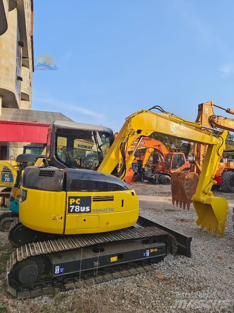 Komatsu PC 78 Midi rýpadlá 7 t - 12 t