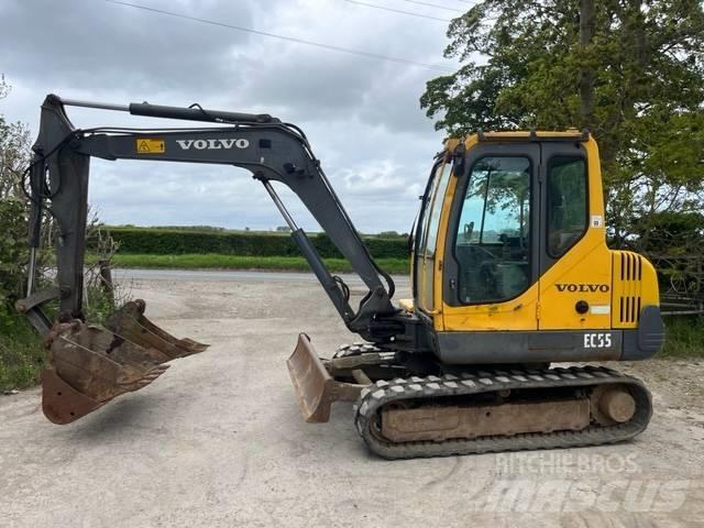 Volvo EC 55 B Mini rýpadlá < 7t
