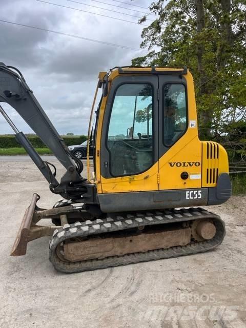 Volvo EC 55 B Mini rýpadlá < 7t