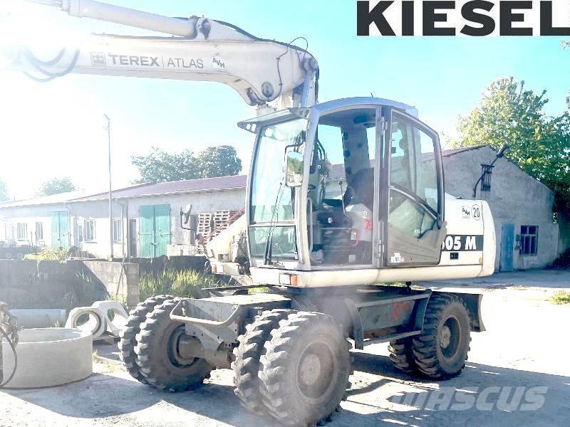 Atlas 1505 Kolesové rýpadlá