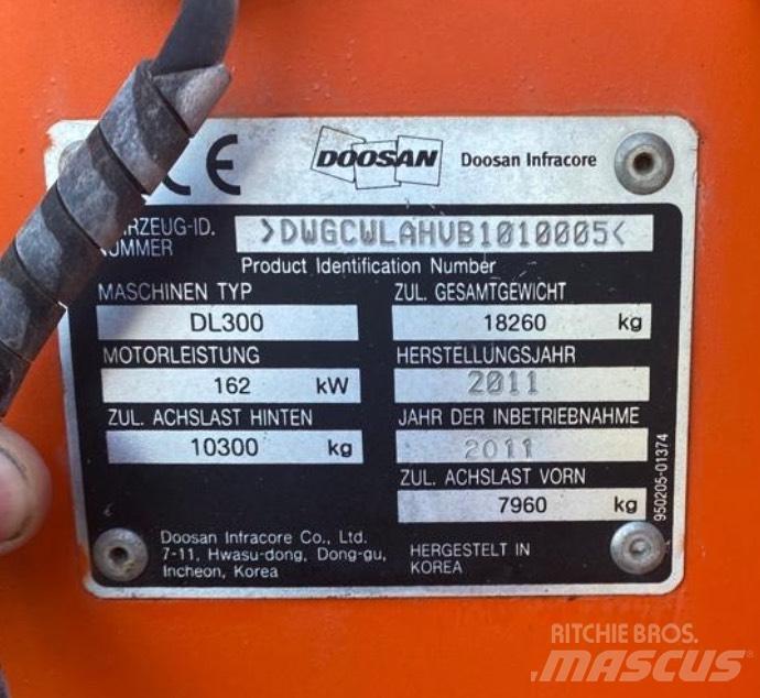 Doosan DL 300 Kolesové nakladače