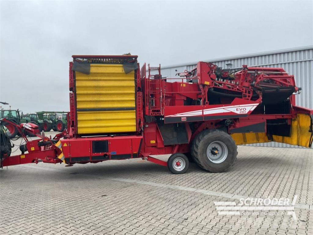 Grimme EVO 280 Zemiakové kombajny