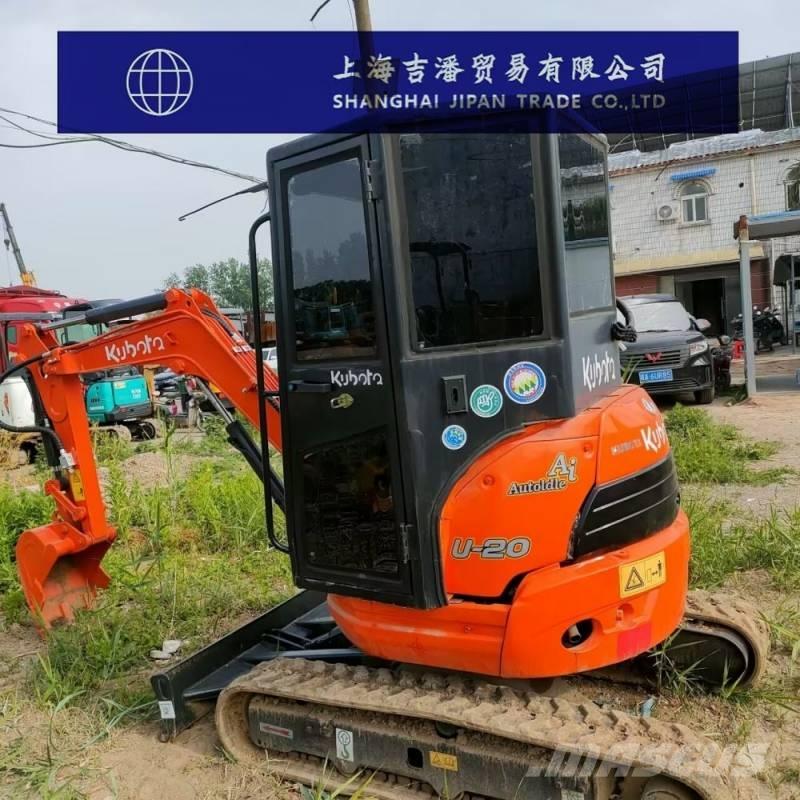 Kubota U 20 Mini rýpadlá < 7t