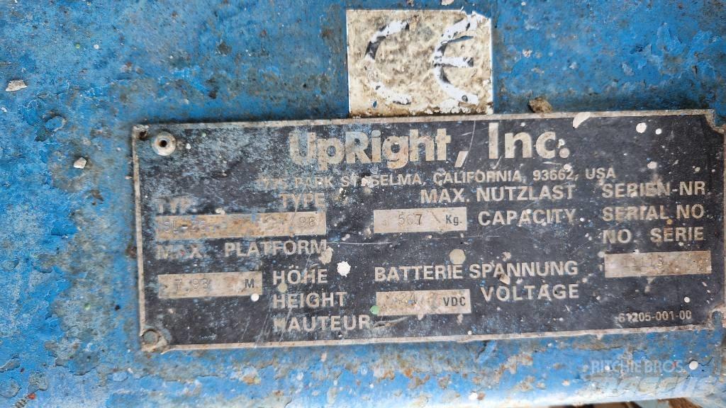 UpRight SL26SL Nožnicové zdvíhacie plošiny